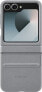 Samsung Case Samsung EF-VF741PJEGWW Z Flip6 F741 gray/gray Flap ECO-Leather Case