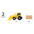 Фото #4 товара BRIO Loader - Loader - Indoor/outdoor - 3 yr(s) - Wood - Beige - Yellow