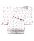 Cutout Floral 100% Organic Cotton Full Sheet Set