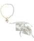 ფოტო #4 პროდუქტის Imitation Pearl and Chain Heart Toggle Necklace