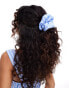 Фото #1 товара Reclaimed Vintage scrunchie in blue stripe