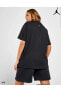 Фото #4 товара Jordan Sport Graphic Tee Oversize Siyah Kadın T-shirt