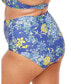 ფოტო #2 პროდუქტის Plus Size Shelby Swimwear High-Waist Bikini Bottom