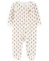 Фото #5 товара Baby Floral 2-Way Zip Cotton Sleep & Play Pajamas NB