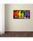 Фото #3 товара Mike Jones Photo 'Rainbow Parrots' Canvas Art - 10" x 19" x 2"