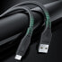 Фото #9 товара Kabel przewód do telefonu USB - USB-C 3A 1.2m biały