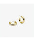 ფოტო #2 პროდუქტის Small Gold Hoop Earrings - Tia Mini