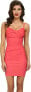 Stop Staring! 237618 Womens Spagetti Strap Sheath Dress Coral Size X-Small - фото #1