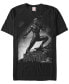 Фото #2 товара Marvel Men's Black Panther Posed Black Panther Short Sleeve T-Shirt