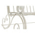 Фото #4 товара Кресло-качалка DKD Home Decor Металл Алюминий Белый (118 x 90 x 92 cm)