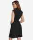 ფოტო #2 პროდუქტის Women's Sleeveless Blazer Dress