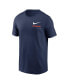 ფოტო #3 პროდუქტის Men's Navy Detroit Tigers Over the Shoulder T-shirt