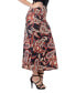 Women's Paisley Print Maxi Skirt