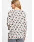 ფოტო #2 პროდუქტის Women's Long Sleeve Retro Print T-Shirt