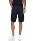 Men's Belted Double Pocket Cargo Shorts