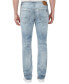 ფოტო #4 პროდუქტის Men's Slim Ash Crinkled Stretch Denim Jeans