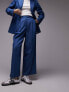 Фото #5 товара Topshop co ord denim trouser in mid blue