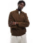 Фото #3 товара Polo Ralph Lauren Bi-swing icon logo poly twill lined harrington in brown