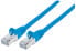 Фото #1 товара Intellinet Network Patch Cable - Cat6A - 15m - Blue - Copper - S/FTP - LSOH / LSZH - PVC - RJ45 - Gold Plated Contacts - Snagless - Booted - Lifetime Warranty - Polybag - 15 m - Cat6a - S/FTP (S-STP) - RJ-45 - RJ-45