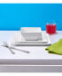 Фото #8 товара 12 Pc. Square Dinnerware Set, Service for 4, Created for Macy's
