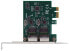 Фото #3 товара Exsys EX-60102 - Internal - Wired - PCI Express - Ethernet - 1000 Mbit/s - Green - Grey