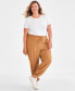 Style & Co Plus Size Pull-On Utility Pants, Created for Macy's