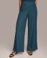 Фото #1 товара Women's Crinkle Wide Leg Pants