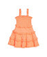 Фото #2 товара Little Girls Crinkle Knit Tiered Dress