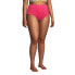 Фото #11 товара Plus Size Tummy Control High Waisted Bikini Swim Bottoms