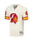 Фото #2 товара Men's Mike Alstott Cream Tampa Bay Buccaneers Chainstitch Legacy Jersey