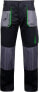 Фото #1 товара Lahti Pro Spodnie robocze bawełniane czarno-zielone rozmiar L (L4050652)