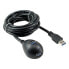 Фото #2 товара InLine USB 3.2 Gen.1 Cable USB Type A M / A F + Power - with Stand - black - 1m