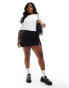 Фото #1 товара ASOS DESIGN Curve tennis skort in black