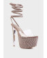 Фото #3 товара Sugar Mom Strappy Diamante Platform High Heels