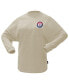 ფოტო #3 პროდუქტის Women's Cream Texas Rangers 2023 World Series Champions Sparkle Long Sleeve T-shirt