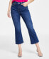 Фото #3 товара Women's High Rise Crop Flare Jeans, Created for Macy's