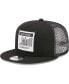 Фото #2 товара Men's Black New York Yankees Scratch Squared Trucker 9FIFTY Snapback Hat