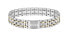 Elegant steel bicolor bracelet for men 1580647