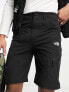 The North Face Exploration convertible zip off tapered utility trousers in black