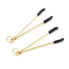 Фото #2 товара Nipple Clamps Metal Black/Gold