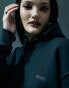 Фото #8 товара Murci oversized design studio motif hoodie in black