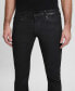 Men's Miami Black Coated Skinny Jeans