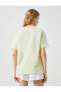 Kadın Giyim Tişört 3sal10260ık Yeşil