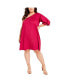 ფოტო #1 პროდუქტის Plus Size Jemma Dress