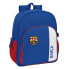 Фото #1 товара Школьный рюкзак F.C. Barcelona Синий Тёмно Бордовый 32 X 38 X 12 cm