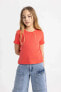 Фото #9 товара Kız Çocuk T-shirt B3054a8/rd64 Lt.red