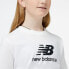 Фото #4 товара NEW BALANCE Essentials Stacked Logo Cotton short sleeve T-shirt