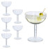 Cocktailschalen Kunststoff 6er Set