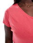 Фото #4 товара Yours 3 pack v neck t-shirts in pink, navy and green