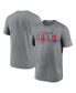 Фото #2 товара Men's Heather Gray Buffalo Bills Legend Team Shoutout Performance T-shirt